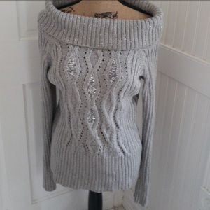 WHBM sweater with embellishments
